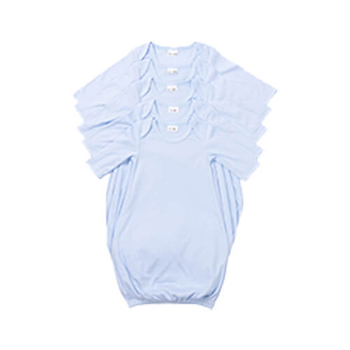 Camicia da notte a maniche lunghe per sublimazione - cielo blu