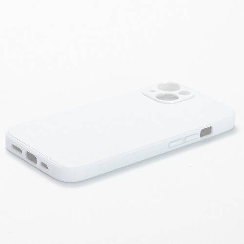 Custodia in plastica bianca per iPhone 14 per sublimazione