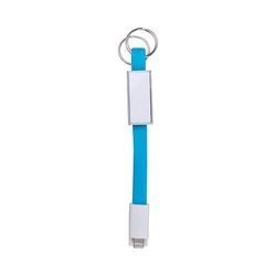 Portachiavi - Cavo dati Lightning per sublimazione - blu