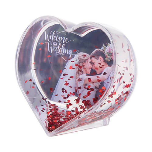 Palla di neve - cuore