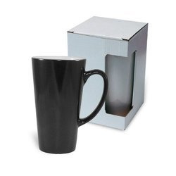 Tazza Latte JS grande Absolute Black Magic con la scatola KAR4 Sublimazione Termostampa
