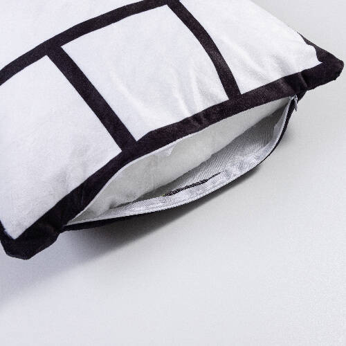 Federa di peluche con pannelli per foto per sublimazione - 6 pannelli