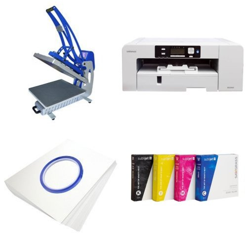 Kit di stampa Sawgrass Virtuoso SG1000 + CLAM-C45 Sublimazione a trasferimento termico