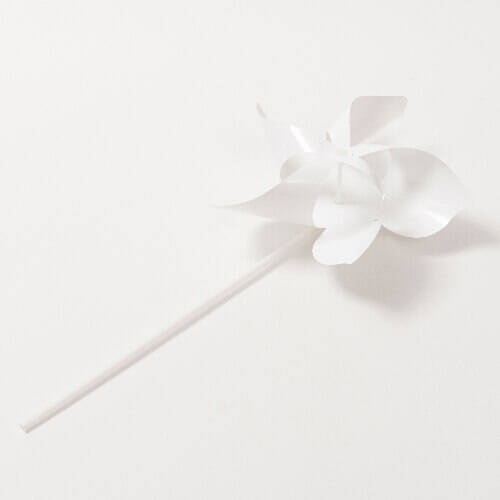 Una girandola su un bastoncino per sublimazione