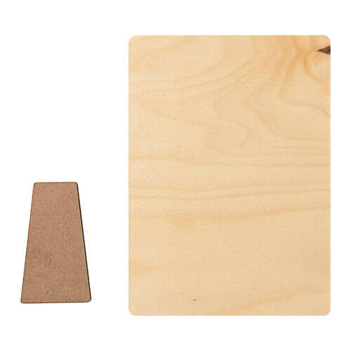 Cornice per foto in compensato per sublimazione - 17,8 x 12,7 cm