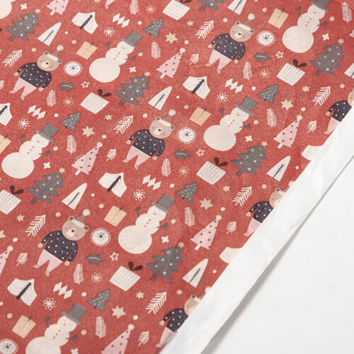 Foglio per idrosublimazione Craft Express - Orso e pupazzo di neve bianco