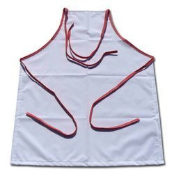 Grembiule PREMIUM bordi rossi a pois bianchi per sublimazione di trasferimento termico