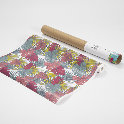 Foglio per idrosublimazione Craft Express - Red Tropic Leaves