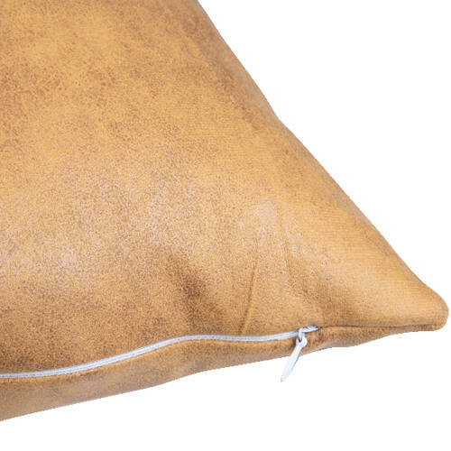 Federa in pelle 40 x 40 cm per sublimazione - giallo