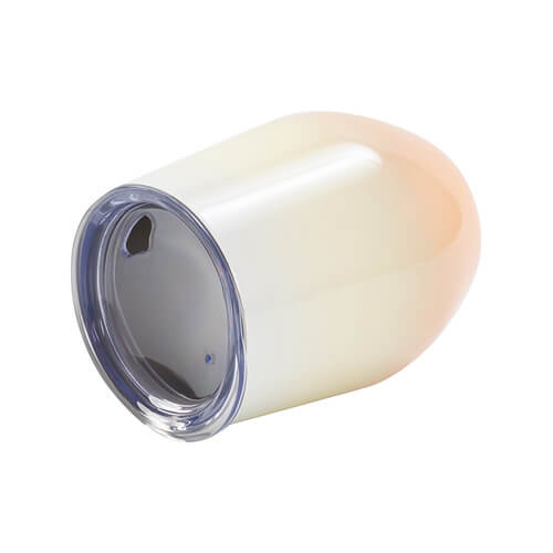 Tazza per vin brulè 360 ml per sublimazione - sfumatura bianco e pesca