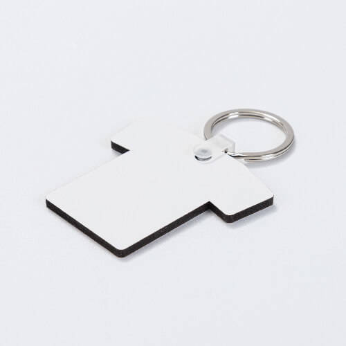 Portachiavi in MDF double face per sublimazione - T-shirt