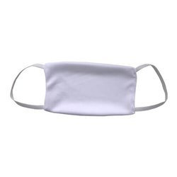 Maschera per viso con elastici per sublimazione