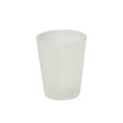 Bicchiere 45 ml in vetro smerigliato Sublimazione Termostampa