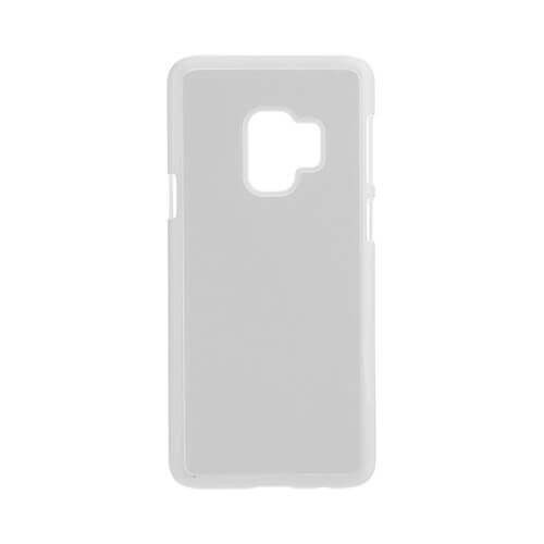 Custodia Samsung Galaxy S9 G9600 bianco in plastica per Sublimazione trasferimento termico
