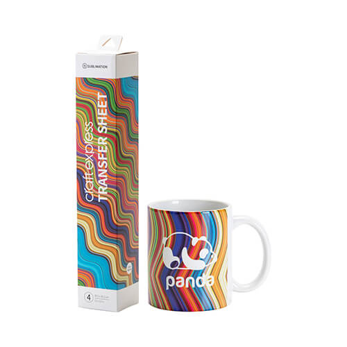 Foglio trasferibile Color Waves 30,5 x 30,5 cm - 4 pz.