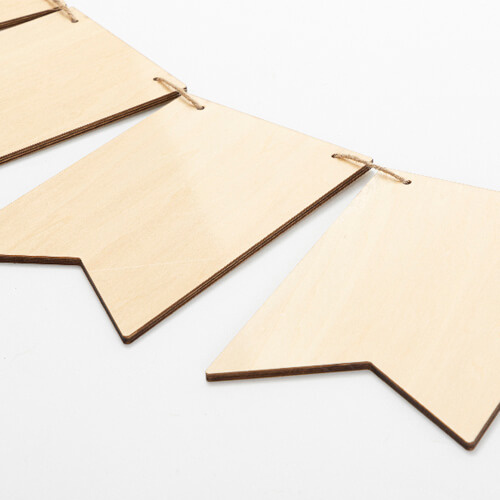 Decorazione murale in compensato per sublimazione - 8 bandiere