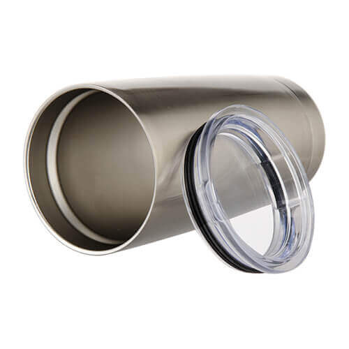 Borraccia termica 550 ml Stampa Sublimatica - argento