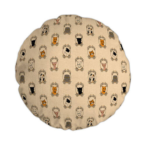 Federa in tela Ø 60 cm per sublimazione - Cat