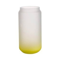 Vetro smerigliato da 550 ml per sublimazione - sfumatura verde lime