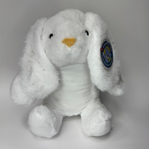 Coniglio 25 cm per stampa sublimatica - bianco