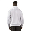 Bianca felpa con cappuccio Vapor Sublimazione