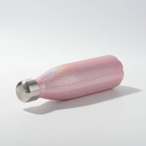 Borraccia bevande 500 ml - rosa cangiante - Stampa sublimatica a trasferimento termico