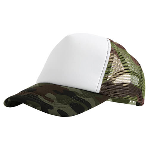 Cappello trucker per adulti per sublimazione - camouflage
