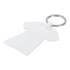 Portachiavi in alluminio per sublimazione - t-shirt