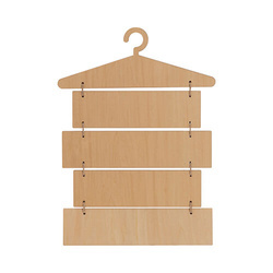 Cinque cornici sospese in compensato per sublimazione - appendino