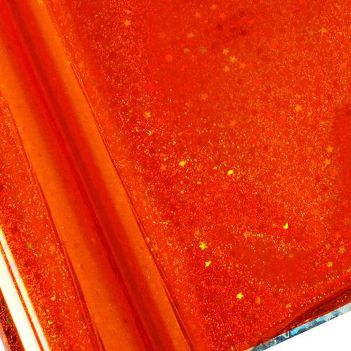 Lamina per stampa a caldo con motivo - Glitter Orange
