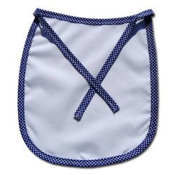 Bavaglino per bambini Permium a pais blu scuro per sublimazione di trasferimento termico