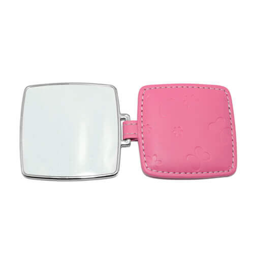Specchietto quadrato Pink Collection - Stampa sublimatica a trasferimento termico