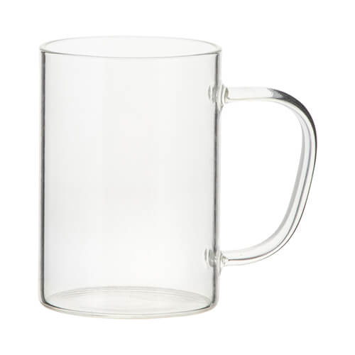 Bicchiere da 360 ml con manico per sublimazione