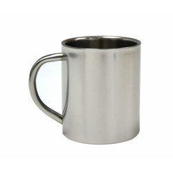 Tazza in acciaio inox Sublimazione Termostampa - argento