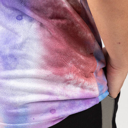 T-shirt Cotton-Like Bleached Mist Lavender per sublimazione
