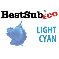 100 ml Inchiostro Sublimatico ECO Light Cyan Sublimazione Trasferimento termico