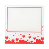 Cornice in vetro per sublimazione - 20 x 20 cm - Red Love