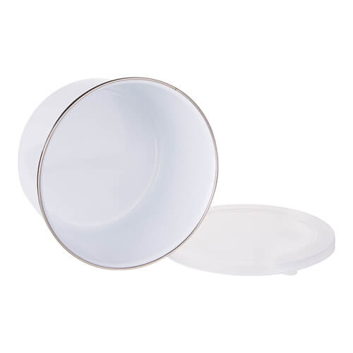 Contenitore smaltato da 1700 ml con coperchio per sublimazione