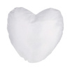 Federa glitter 40 x 40 cm per sublimazione - cuore bianco