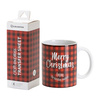 Foglio trasferibile Xmas Plaid 2 30,5 x 11,4 cm - 4 pz.