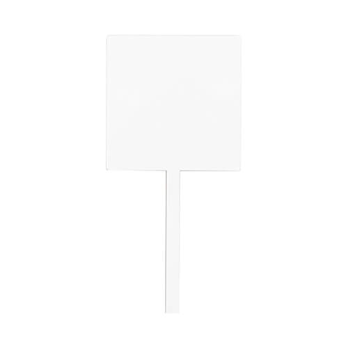 Cartello informativo in cartone per sublimazione - quadrato