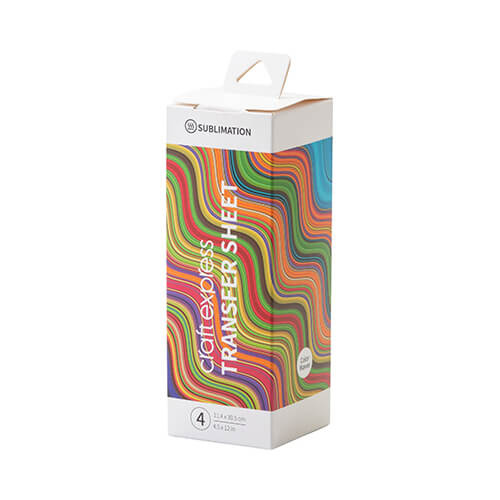 Foglio trasferibile Color Waves 30,5 x 11,4 cm - 4 pz.