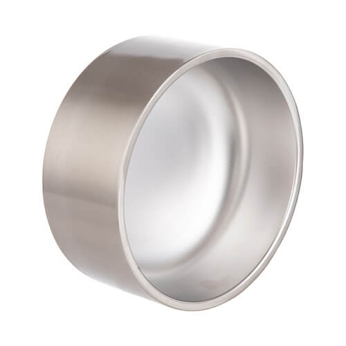 Ciotola per cani in acciaio inossidabile 1900 ml per sublimazione - argento