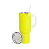 Tazza da viaggio in acciaio inossidabile da 1200 ml per sublimazione - giallo neon opaco