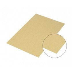Lastra in alluminio di colore oro opaca spazzolata 10 x 15 cm Sublimazione Trasferimento termico