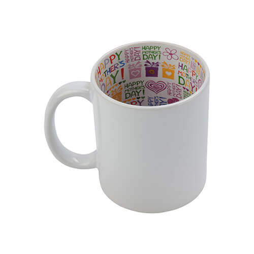 Tazza 330 ml con l’interno Happy Mother’s Day Sublimazione Termostampa