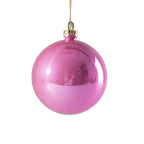 Guaina per albero di Natale in plastica glitterata ∅ 8 per sublimazione - rosa