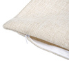Copricuscino in tela di colore ecru 40 x 40 cm BestSub per sublimazione