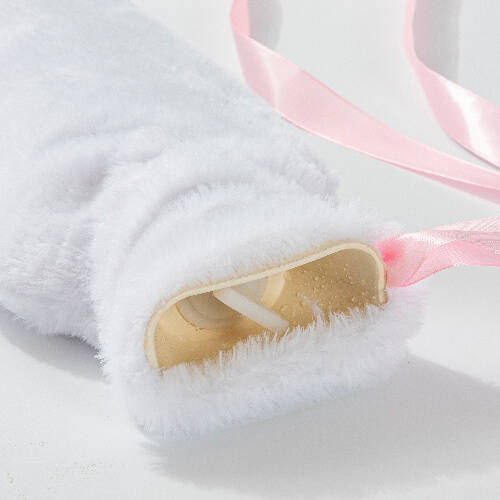 Copri borsa dell'acqua calda a sublimazione lungo 2000 ml - bianco