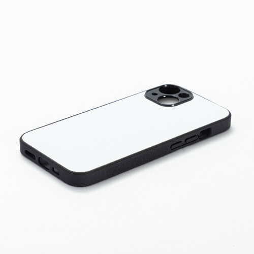 Custodia per sublimazione in gomma nera per iPhone 14